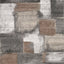 Breeze Rug - Grey & Brown Patches sample