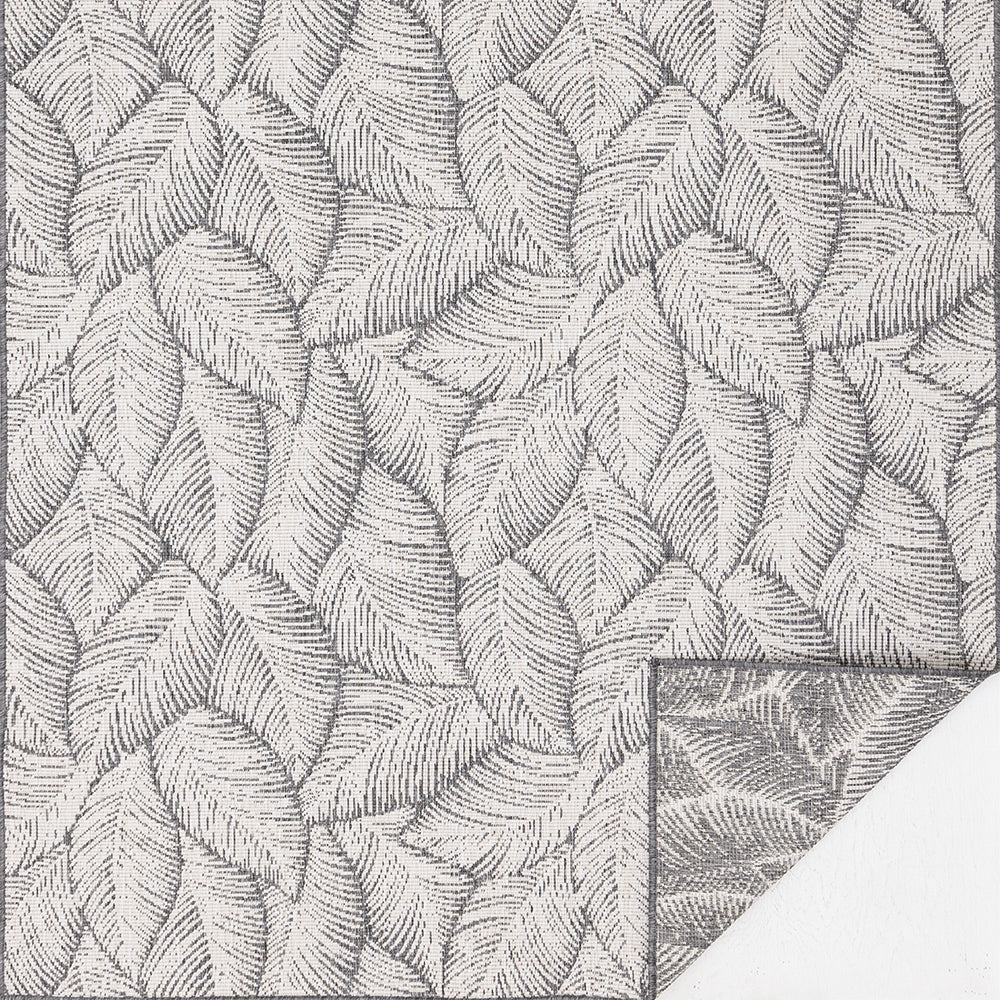  Bristol Reversible Indoor / Outdoor Rug - Leaves sample