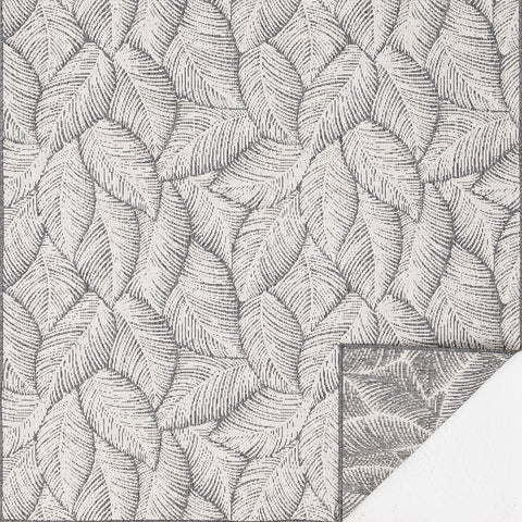  Bristol Reversible Indoor / Outdoor Rug - Leaves sample