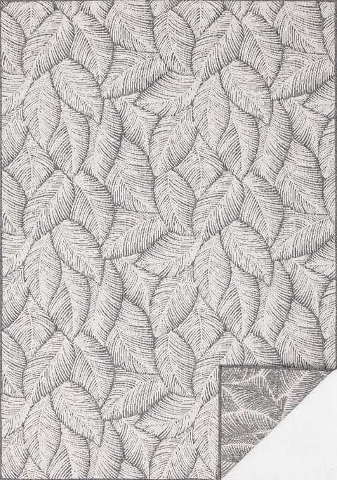 Bristol Reversible Indoor / Outdoor Rug - Leaves sample