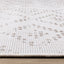 Bristol Reversible Indoor / Outdoor Rug - Cream Diamond pile height