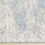 Cathedral Rug - Marbled Blue Grey side detail