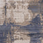Chorus Plush Rug - Abstract Earth Blue / Beige full sample