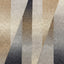 Cora Rug - Geometric Black Brown full sample