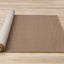 Ella Rug - Brown Curved Lines roll on floor