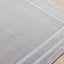 Ellington Rug - Grey Border corner