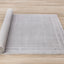 Ellington Rug - Grey Border roll on floor