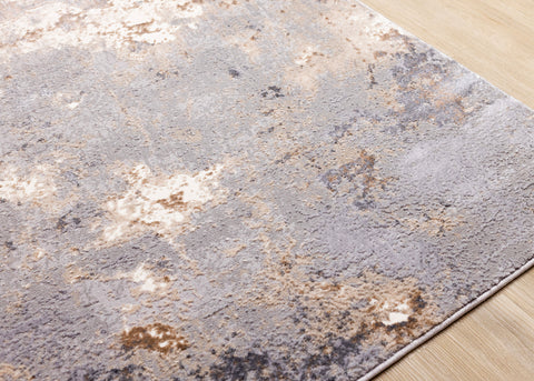 Emory Rug - Taupe Granite corner