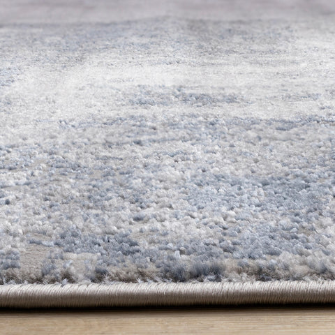 Emory Distressed Rug - Grey pile height