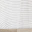 Hayden Rug - Light Cream Swirl corner detail