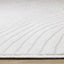 Hayden Rug - Light Cream Swirl pile height