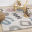 Kids Shag Rug - Doodles in living room