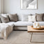 Leo Rug - Geometric Arches in living room setting