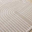 Leo Rug - Geometric Arches corner
