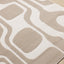 Leo Rug - Beige Mid-Century Modern corner