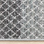 Mae Rug - Grey Taupe Bands side detail