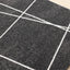 Mae Rug - Grey White Organic Lines corner