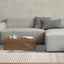 Mae Rug - White Black Intricate Lines in living room setting