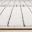 Mae Rug - White Black Intricate Lines pile height