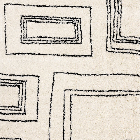 Maroq Shag Rug - Blocky sample 