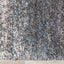 Maroq Shag Rug - Blue / Grey Stripes corner
