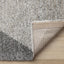 Marquis Rug - Abstract Geometric corner flipped to show underside