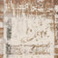 Marquis Distressed Rug - Orange Cream full sample