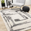 Marquis Distressed Rug - Marker Lines in living room setting