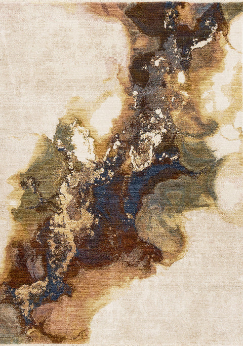Muse Plush Rug - Marble Grain full sample