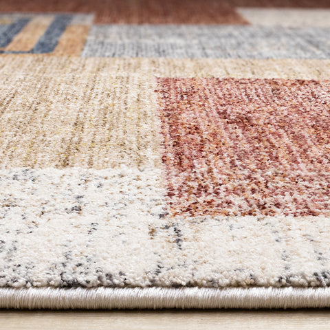 Muse Rug - Layered Geometric pile height
