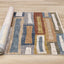 Muse Rug - Layered Bricks roll on floor