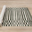 Nala Rug - Striped Rows roll on floor