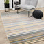 Nala Rug - Multicolor Stripes in living room setting