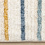 Nala Rug - Multicolor Stripes side detail