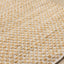 Naturals Jute Rug - Intricate Light Oak Weave corner