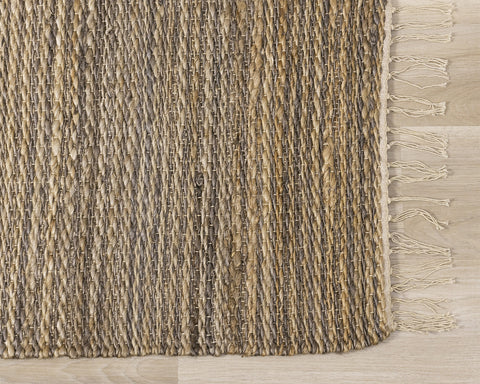 Naturals Rug - Braided Jute corner detail