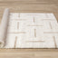 Pascal Rug - Scattered Lines roll on floor