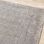Royal Natural Wool Rug - Grey Chevron corner