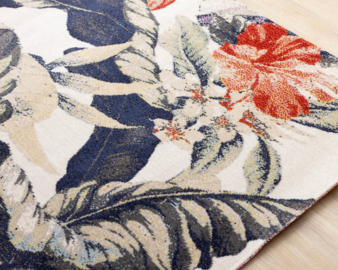 Sara Rug - Floral corner