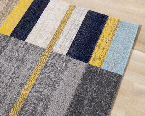 Sara Rug - Bold Stripes corner