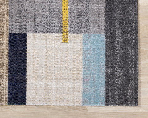 Sara Rug - Bold Stripes corner detail