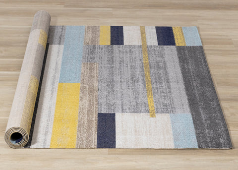 Sara Rug - Bold Stripes roll on floor