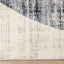 Serene Distressed Rug - Curvy Shapes corner detail