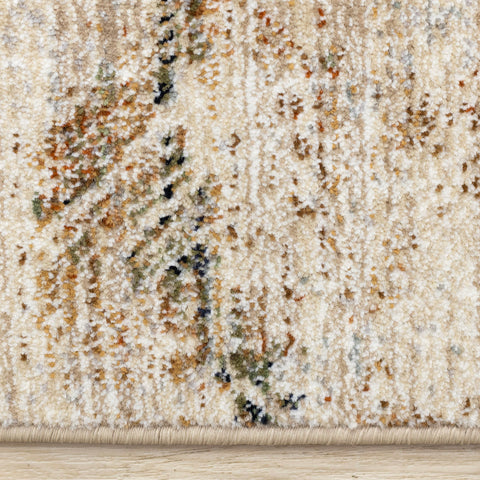 Serene Distressed Rug - Southwestern side detail