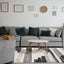 Swift Rug - Patterned Lines in living room setting