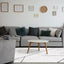 Shira Soft Touch Rug - Geometric in living room setting