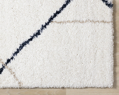 Shira Soft Touch Rug - Geometric corner