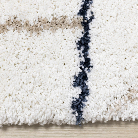 Shira Soft Touch Rug - Geometric side detail