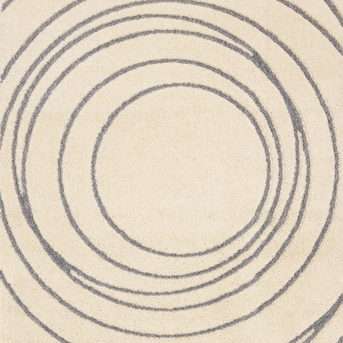 Sully Rug - Grey Swirl sample