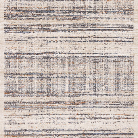 Swift Rug - Cream Taupe Distressed Lines sample